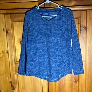 St. John’s Bay Active Blue Fleece Comfy Top